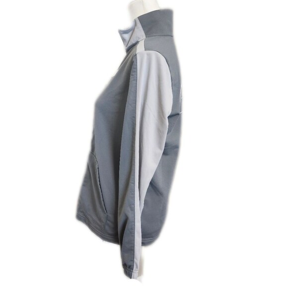 Nike 2-toned Gray Full-Zip Long Sleeved Lightweight Jacket, XL (Boys) - Picture 2 of 6